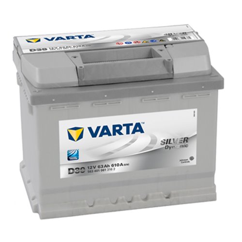 VARTA Silver Dynamic 12V 63Ah 610A - Borna Inversa (stanga +)