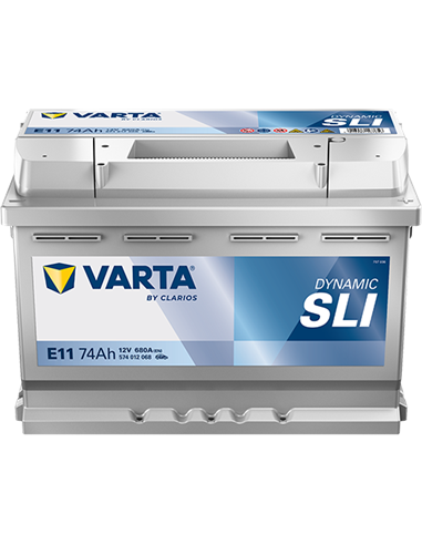 VARTA DYNAMIC SLI E11 12V 74Ah 680A - Borna Normala (dreapta +)