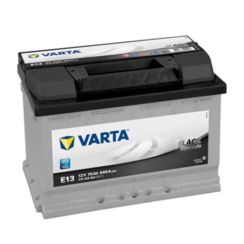 VARTA Black Dynamic 12V 70Ah 640A - Borna Normala (dreapta +)