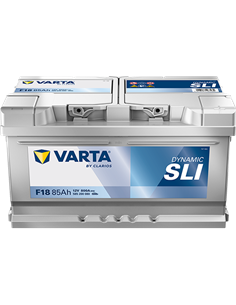VARTA DYNAMIC SLI F18 12V 85Ah 800A - Borna Normala (dreapta +)