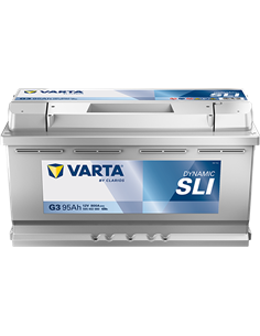 VARTA DYNAMIC SLI G3 12V 95Ah 800A - Borna Normala (dreapta +)