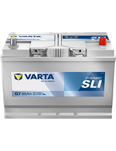 VARTA DYNAMIC SLI G7 12V 95Ah 830A - Borna Normala (dreapta +)