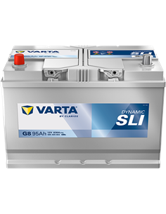 VARTA DYNAMIC SLI G8 12V 95Ah 830A - Borna Inversa (stanga +)