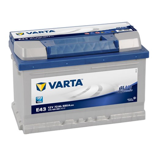 VARTA Blue Dynamic 12V 72Ah 680A - Borna Normala (dreapta +)