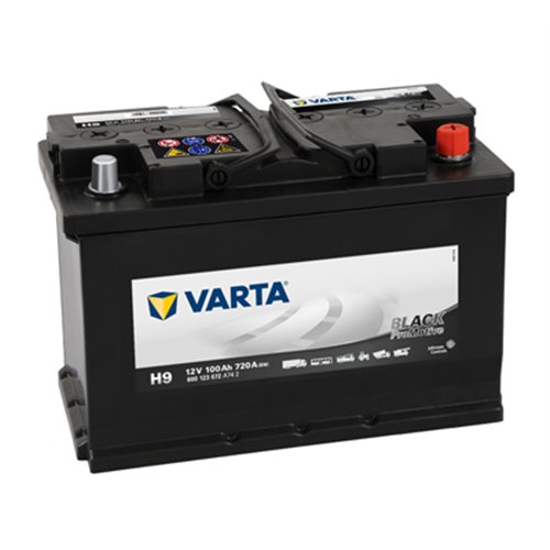 VARTA PROMOTIVE BLACK 12V 100Ah 720A - Borna Normala (dreapta +)