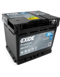 EXIDE PREMIUM 12V 53Ah 540A - Borna Normala (dreapta +)