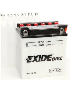 EXIDE CONVENTIONAL moto 12V 11Ah 130A - Borna Normala (dreapta +)