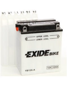 EXIDE Bike - moto - Conventional 12V 12Ah 165A - Borna Inversa (stanga +)