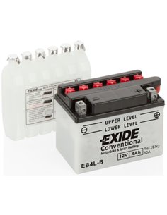 EXIDE CONVENTIONAL moto 12V 4Ah 50A - Borna Normala (dreapta +)