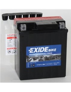 EXIDE AGM - moto START-STOP 12V 6Ah 100A - Borna Normala (dreapta +)