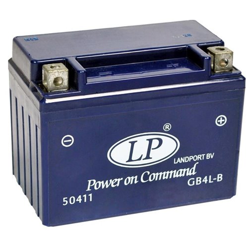 LANDPORT GEL Power on Command - moto 12V 4Ah - Borna Normala (dreapta +)