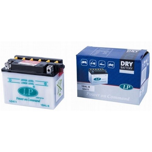 LANDPORT DRY Power on Command - moto 12V 4Ah 40A - Borna Normala (dreapta +)