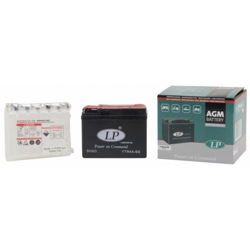 LANDPORT AGM Power on Command - moto START-STOP 12V 2.3Ah - Borna Normala (dreapta +)