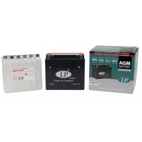 LANDPORT AGM Power on Command - moto START-STOP 12V 18Ah - Borna Normala (dreapta +)