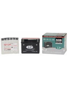 LANDPORT AGM Power on Command - moto START-STOP 12V 3Ah - Borna Normala (dreapta +)