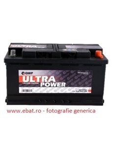 QWP Ultra Power 12V 91Ah 740A - Borna Normala (dreapta +)