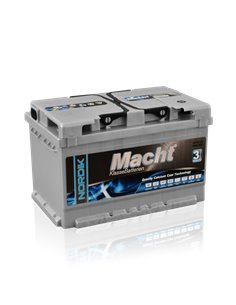 MACHT NORDIK 12V 80Ah 760A - Borna Normala (dreapta +)