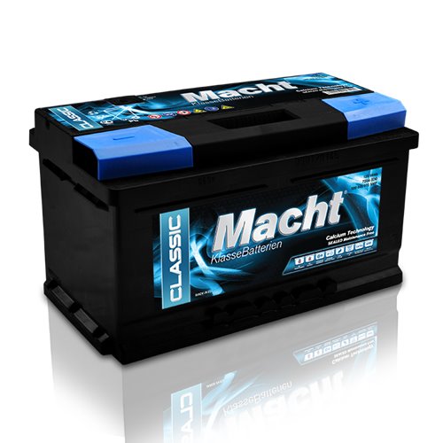MACHT CLASSIC 12V 80Ah 720A - Borna Normala (dreapta +)