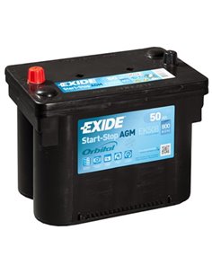 EXIDE AGM START STOP - ORBITAL 12V 50Ah 800A - Borna Inversa (stanga +)