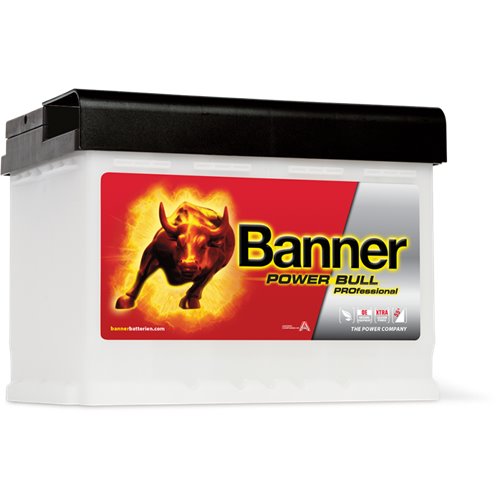 BANNER Power Bull PROfessional 12V 63Ah 620A - Borna Normala (dreapta +)