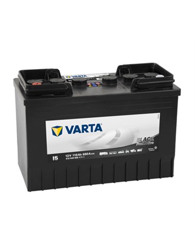 VARTA PROMOTIVE BLACK I5 12V 110Ah 680A - Borna Inversa (stanga +)