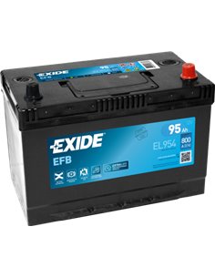 EXIDE START-STOP EFB 12V 95Ah 800A - Borna Normala (dreapta +)