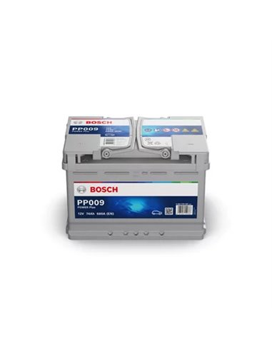 BOSCH Power Plus Line 12V 74Ah 680A - Borna Inversa (stanga +)