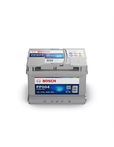 BOSCH Power Plus Line 12V 61Ah 600A - Borna Normala (dreapta +)