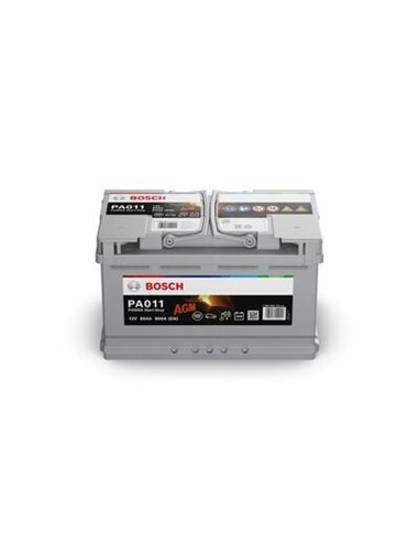 BOSCH Power AGM Line 12V 80Ah 800A - Borna Normala (dreapta +)