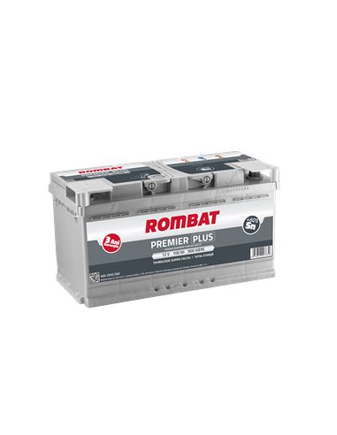 ROMBAT PREMIER PLUS 12V 100Ah 900A - Borna Normala (dreapta +)