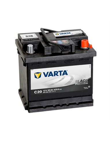 VARTA Promotive Black 12V 55Ah 420A - Borna Normala (dreapta +)