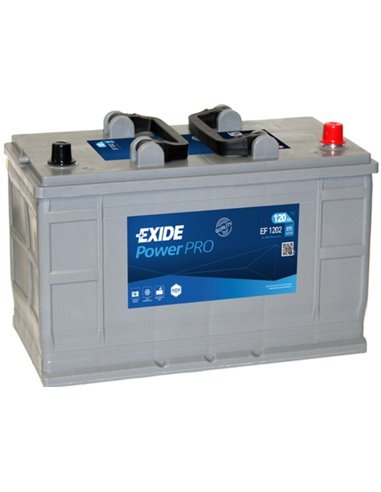 EXIDE POWER PRO 12V 120Ah 870A - Borna Normala (dreapta +)