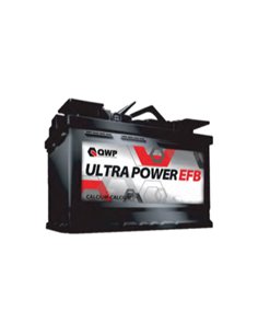 QWP Ultra Power START-STOP EFB 12V 75Ah 730A - Borna Normala (dreapta +)