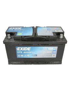 EXIDE EFB 12V 100Ah 850A - Borna Normala (dreapta +)