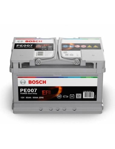 BOSCH POWER EFB START-STOP 12V 65Ah 650A - Borna Normala (dreapta +)