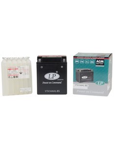 LANDPORT AGM Power on Command - moto START-STOP 12V 12Ah - Borna Normala (dreapta +)