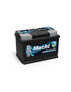 MACHT SILVER AGM 12V 60Ah 640A - Borna Normala (dreapta +)
