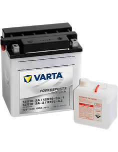 VARTA POWERSPORTS Freshpack 12V 11Ah 150A - Borna Normala (dreapta +)