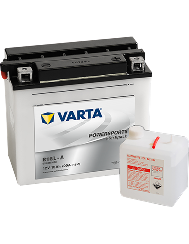 VARTA POWERSPORTS Freshpack 12V 18Ah 200A - Borna Normala (dreapta +)