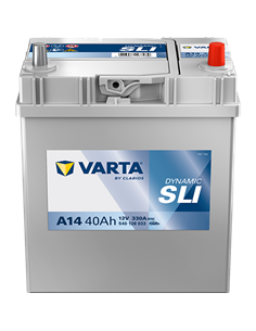 VARTA DYNAMIC SLI A14 12V 40Ah 330A - Borna Normala (dreapta +)