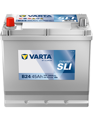 VARTA DYNAMIC SLI B24 12V 45Ah 300A - Borna Inversa (stanga +)